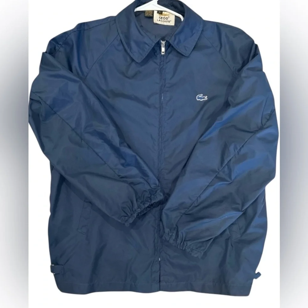Vintage Izod Men’s XL Navy Windbreaker Unlined